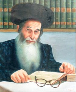 ציור של רבי שמואל טוביאס