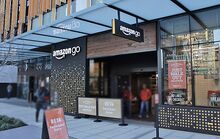 הסניף הראשון של Amazon Go בסיאטל, וושינגטון, ארצות הברית