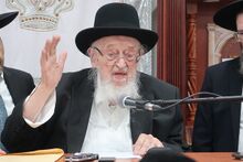 הרב ברגמן בשיחה