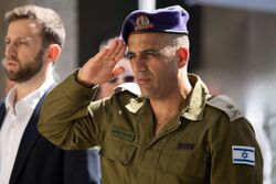 תת-אלוף דדו בר כליפא, במהלך הענקת דרגות האלוף, אוקטובר 2024