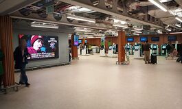 בתוך הטרמינל.