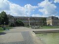 מבט מגן הטירה על הטירה החדשה (Neues Schloss)